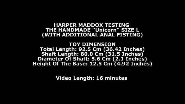 Harper Maddox Testing The Handmade Unicorn L (With Additional Anal Fisting) TWT275