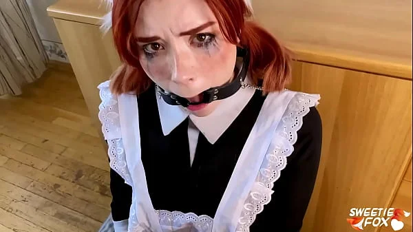 Deep Sloppy Blowjob from Sweetie Fox in Uniform - Cum on Glasses