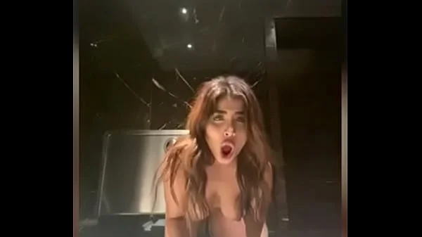 French Arab camgirl masturbating in a bathroom & spraying everywhere